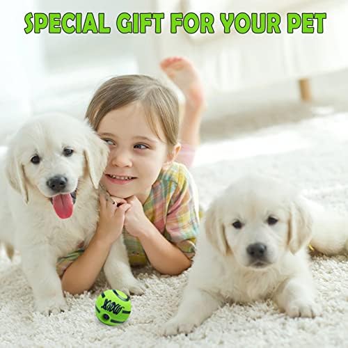 Wobble Giggle Dog igračka kugla, interaktivni škljocne kućne ljubimce igračke, smiješni zvuk privlači pažnju psa, dobar poklon za vašeg