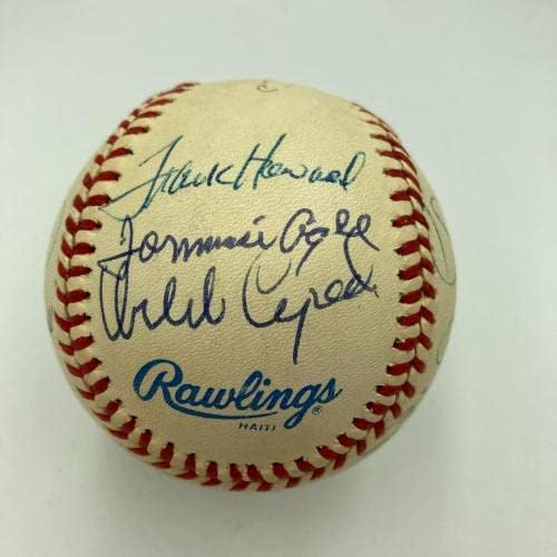 Izvanredni novajlija potpisan bejzbol Willie Mays Tom Seaver JSA - Autografirani bejzbols