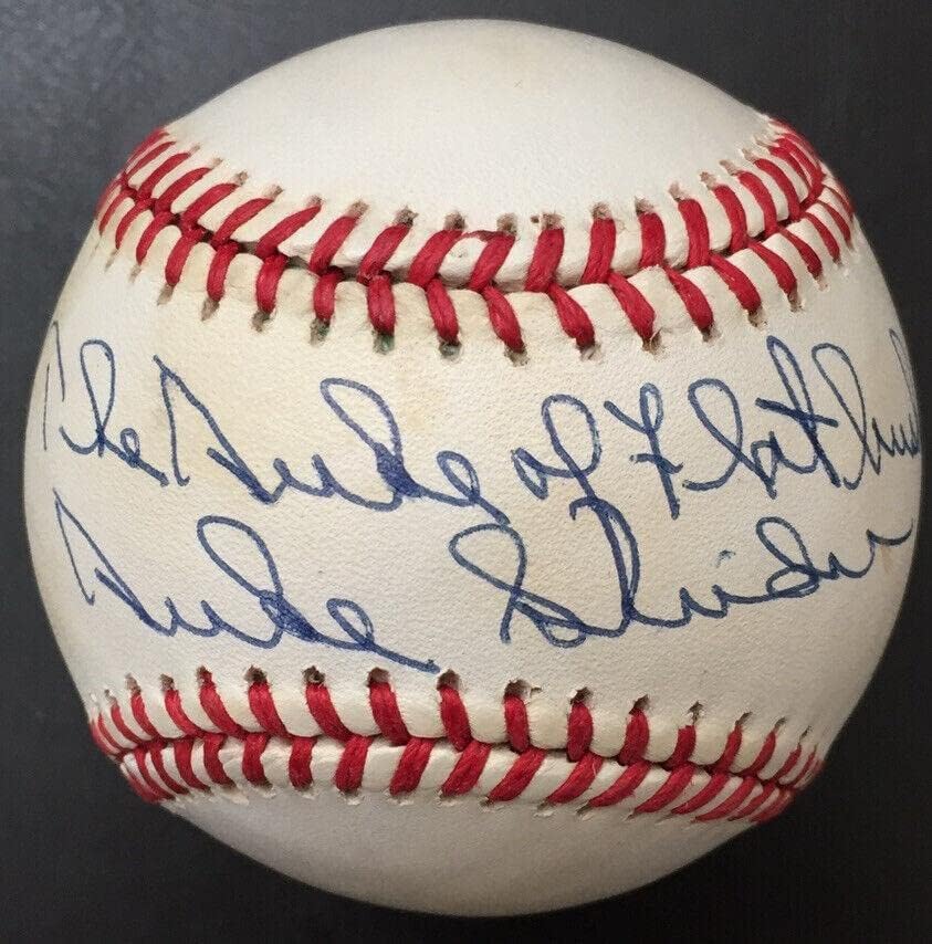Vojvoda Snider Duke iz Flatbush Autographid National League Baseball, PSA CoA - Autografirani bejzbols