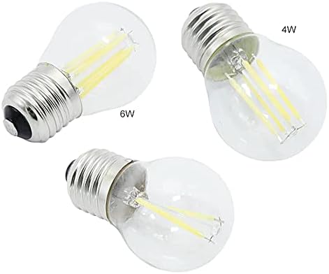 K JINGKELAI 6W G45 Led žarulja sa žarnom niti s podesivim ona G45 led berba lampe Edison E26 s цоколем Meidum za kućnu vješanje lampe