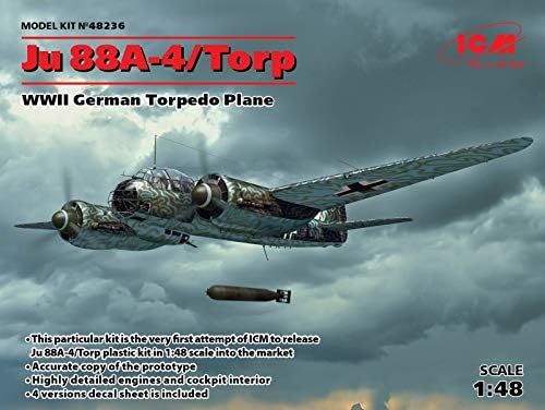 ICM ICM48236 1: 48-Ju 88A-4 TORP/A-17 WWII Njemački torpedni avion