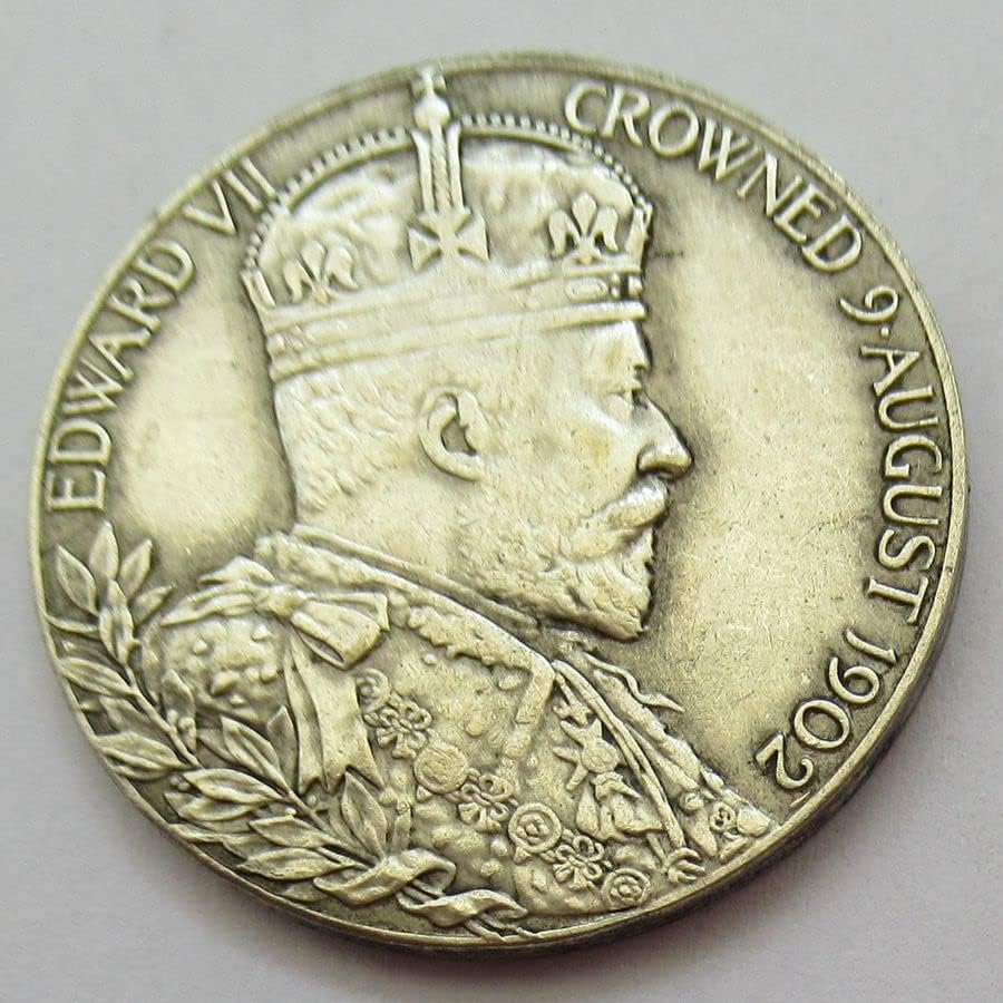 Britanska medalja 1902. Strani kopija Komemorativna kovanica