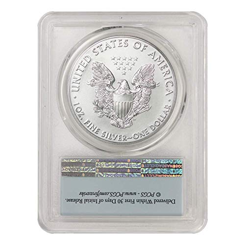 2006 - Prisutni 1 oz American Silver Eagle MS -70 $ 1 MS70 PCGS