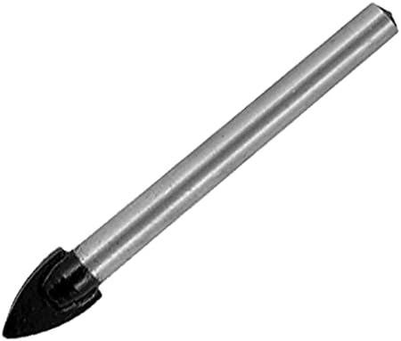 X-DREE 10 mm srebrni ton crni mramorni bušilica za bušilica (taglierina po piastrelle u vetro di marmo tono argento 10 mm