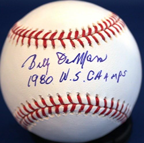 Billy DeMars Autografirani službeni bejzbol Major League - Autografirani bejzbols