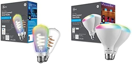 Pametni led žarulja GE CYNC, koje mijenjaju boju, Bluetooth i Wi-Fi, rade & Smart led žarulja GE CYNC, koje mijenjaju boju, Bluetooth