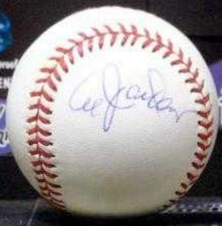Al Jackson autogramirani bejzbol na bočnoj ploči - Autografirani bejzbols