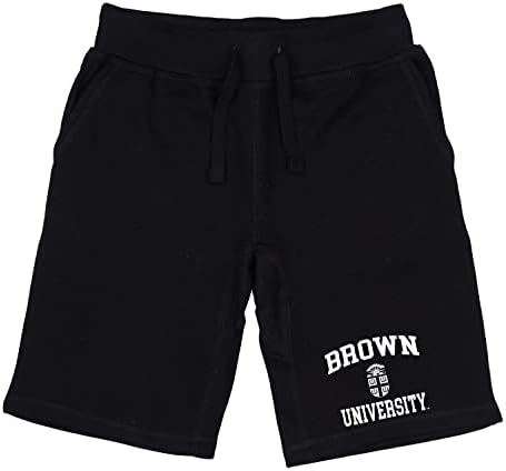 W Republic Brown University Beas Seal College Fleece Strepcing Shortsstring Shorts