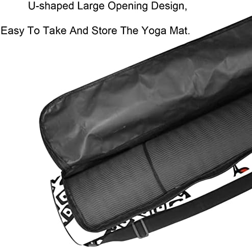 Pileća joga prostirka vrećica za nosač s naramenicama joga prostirka vrećica za teretana