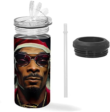 Snoop pse Art izolirano vitak limenka hladnije - grafički limenka hladnije - tematski izolirani vitki can hladnjak