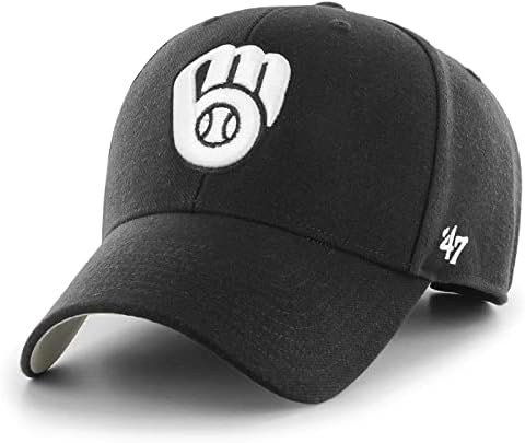 '47-inčni Muški Ženski Podesivi baršunasti šešir s crno-bijelim obrisom logotipa