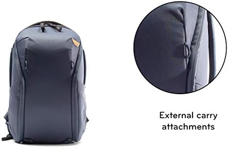 Vrhunski dizajn svakodnevni ruksak Zip 20L ponoć, ručni ruksak s rukavom prijenosnog računala