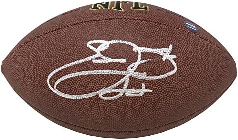 Emmitt Smith potpisao je Wilson Super Grip NFL nogomet u punoj veličini - Autografirani nogomet