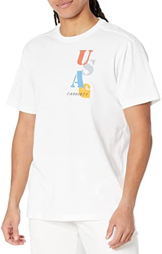 Muška majica srednjeg kroja srednje težine kratkih rukava s grafičkim printom u SAD-u
