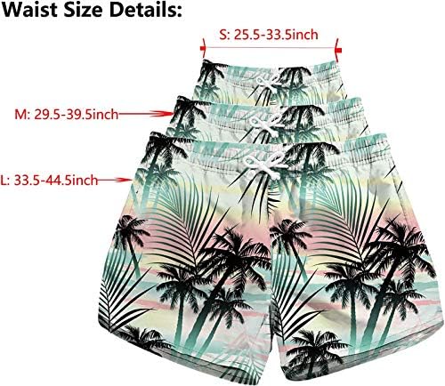 HoneyStore ženski tisak na plaži kratke hlače plivaju brze suhe elastične ploče struka