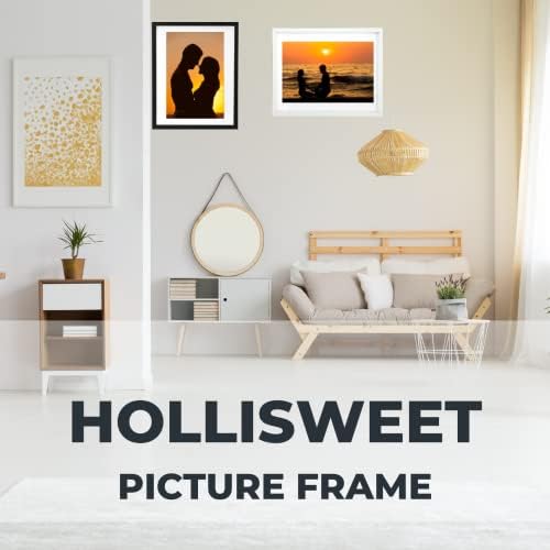 Hollisweet 11 x14 okvir za slike 5 seta, prikaz okvira za slike 8 x 10 i 8,5 x 11 s prostirkom ili 11x14 bez okvira plakata s mat,