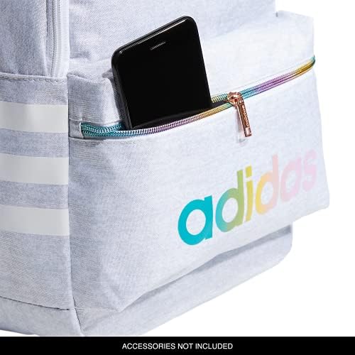 Adidas Classic 3S ruksak, Jersey White/Rose Gold Rainbow, jedna veličina