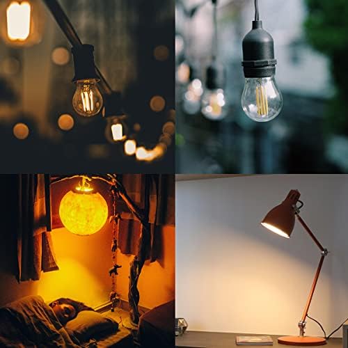 LED Svjetiljka 926, neregulirana LED Svjetiljka 915 6 vata = 60 vata toplih bijelih LED žarulja 2700 mb, Vintage Edison led svjetiljka