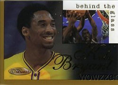 1996/97 InkCreredble BG15 iza staklene zlatne Kobe Bryant Rookie Card Stanje metvice! Rijetka rookie kartica koja nikada nije izdana!