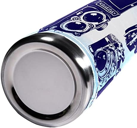 sdfsdfsd 17 oz vakuum izolirana boca od nehrđajućeg čelika Sportska kava za putničku šalicu tikvica omotana koža omotana BPA besplatno,