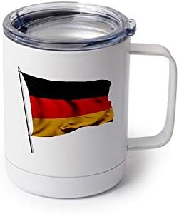 ExpressItbest 22oz Sportska boca - zastava Njemačke - Mnoge mogućnosti