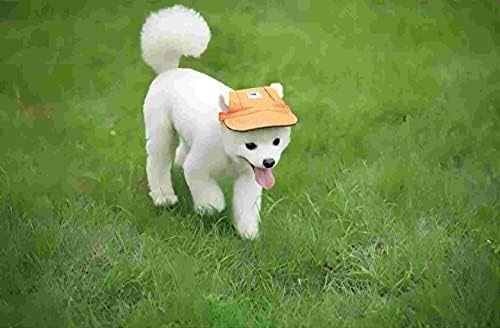 Harikaji šešir za pse, šešir za zaštitu od sunca za sunčanje na vanjskoj kapici Outdoor Sportski šešir s rupama za uši Chin Remep Podesivi
