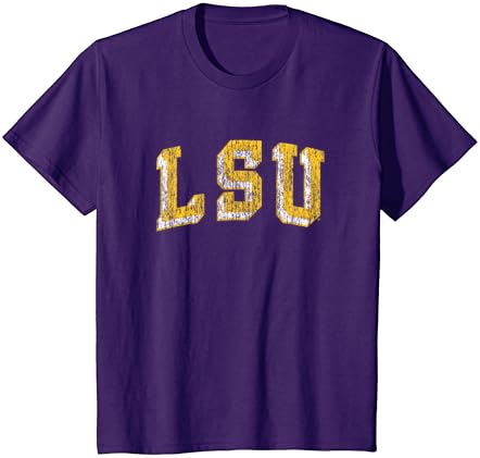 LSU Tigers Retro Arch Purple majica