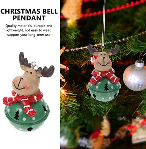 Sasih zvono božićna lutka zvono jelena figurica zvona lutka viseće jingle zvono božićna figurica jingle zvona ukras božićna zvona