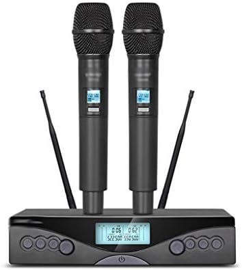 UXZDX Mikrofon UHF 2 kanala ručni frekvencija podesiva za pozornicu stranke Show 50m Upotreba udaljenosti